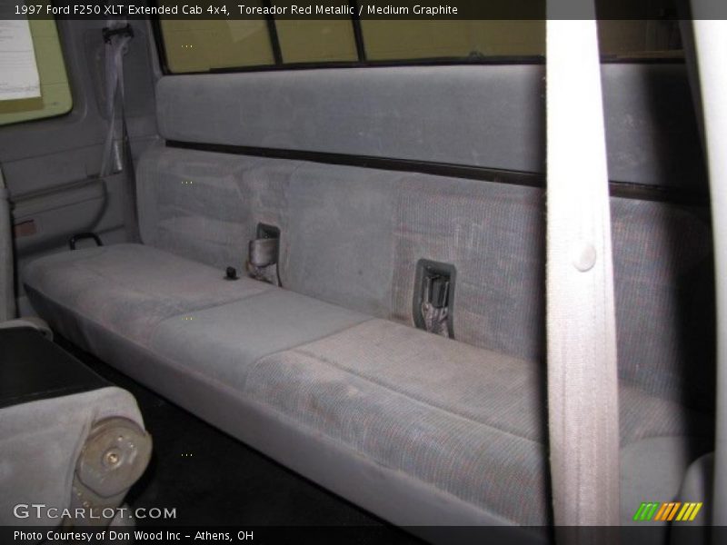 Toreador Red Metallic / Medium Graphite 1997 Ford F250 XLT Extended Cab 4x4