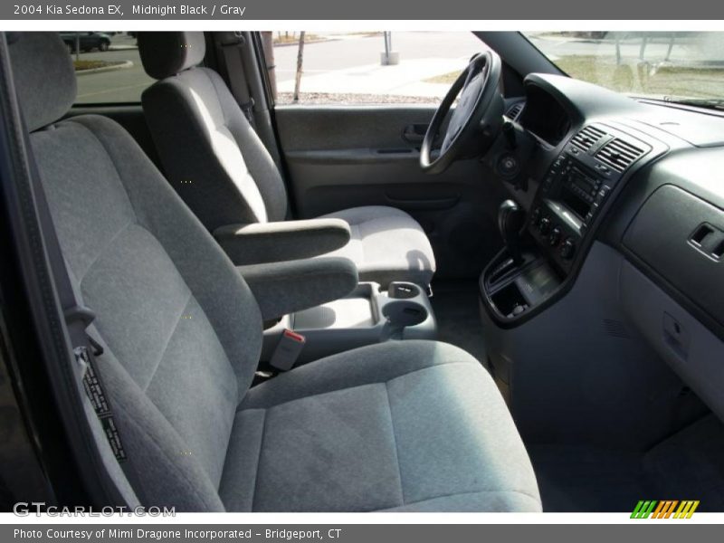 Midnight Black / Gray 2004 Kia Sedona EX