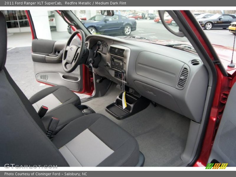 Redfire Metallic / Medium Dark Flint 2011 Ford Ranger XLT SuperCab