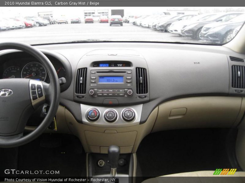 Carbon Gray Mist / Beige 2010 Hyundai Elantra GLS