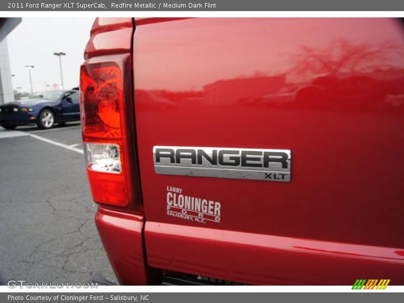 Redfire Metallic / Medium Dark Flint 2011 Ford Ranger XLT SuperCab