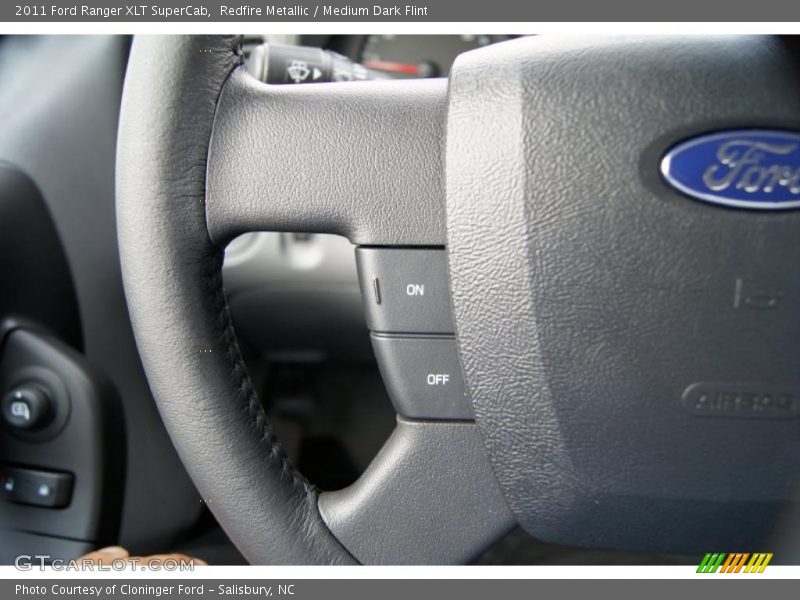 Redfire Metallic / Medium Dark Flint 2011 Ford Ranger XLT SuperCab