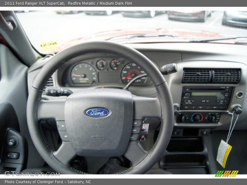 Redfire Metallic / Medium Dark Flint 2011 Ford Ranger XLT SuperCab