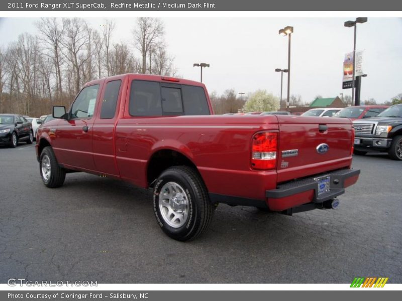  2011 Ranger XLT SuperCab Redfire Metallic