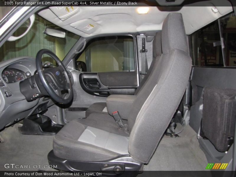 Silver Metallic / Ebony Black 2005 Ford Ranger FX4 Off-Road SuperCab 4x4