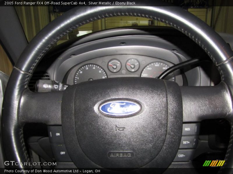 Silver Metallic / Ebony Black 2005 Ford Ranger FX4 Off-Road SuperCab 4x4