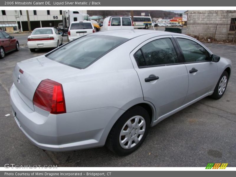 Liquid Silver Metallic / Black 2006 Mitsubishi Galant DE