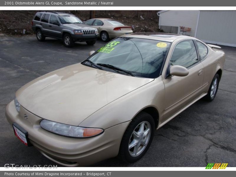 Sandstone Metallic / Neutral 2001 Oldsmobile Alero GL Coupe