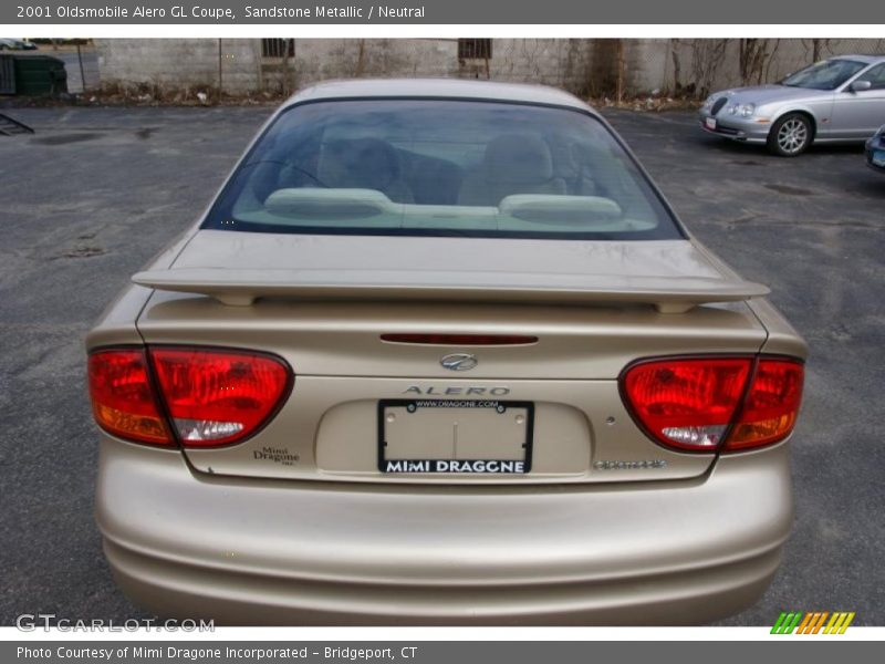 Sandstone Metallic / Neutral 2001 Oldsmobile Alero GL Coupe