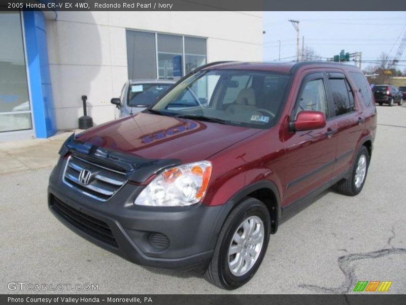 Redondo Red Pearl / Ivory 2005 Honda CR-V EX 4WD