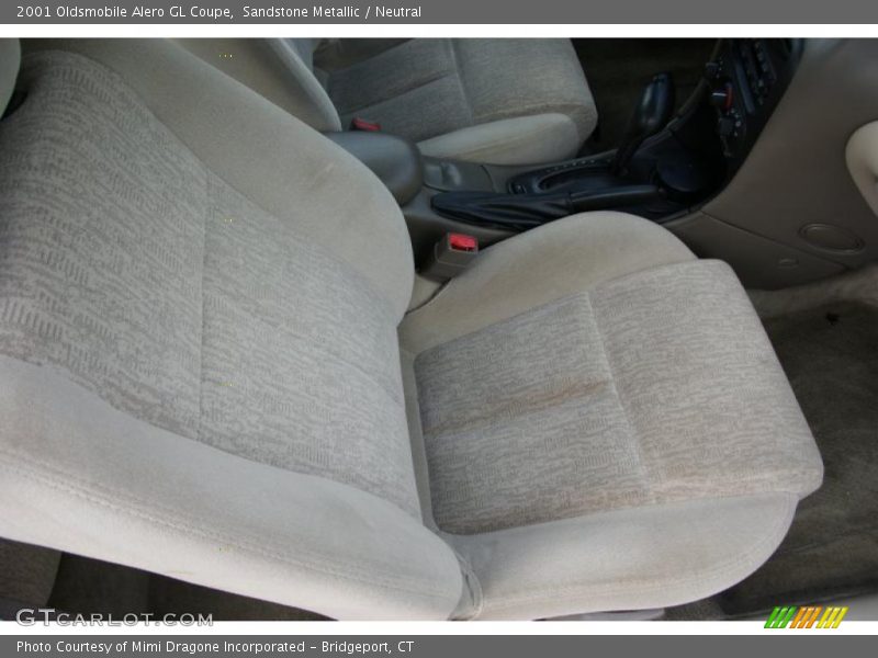 Sandstone Metallic / Neutral 2001 Oldsmobile Alero GL Coupe