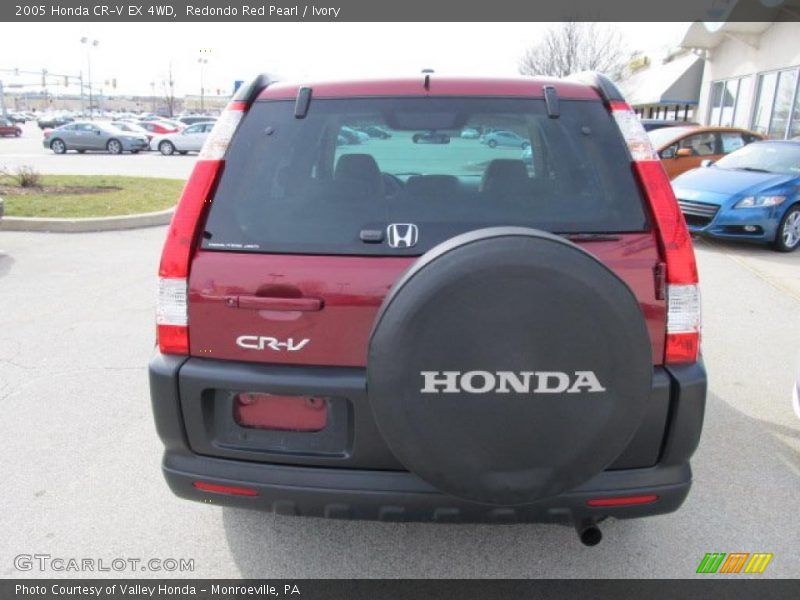 Redondo Red Pearl / Ivory 2005 Honda CR-V EX 4WD