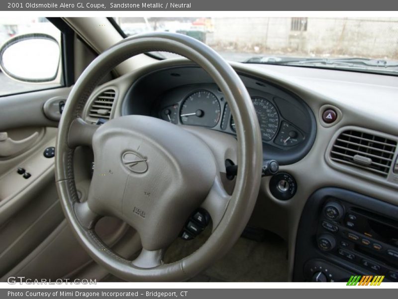 Sandstone Metallic / Neutral 2001 Oldsmobile Alero GL Coupe
