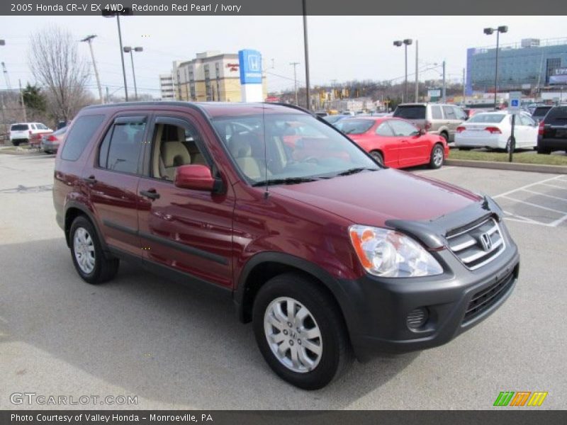 Redondo Red Pearl / Ivory 2005 Honda CR-V EX 4WD