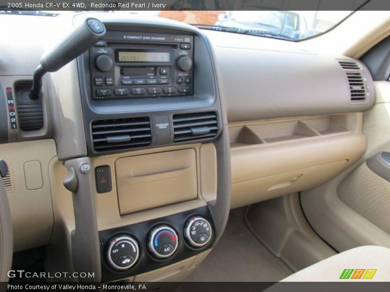 Redondo Red Pearl / Ivory 2005 Honda CR-V EX 4WD