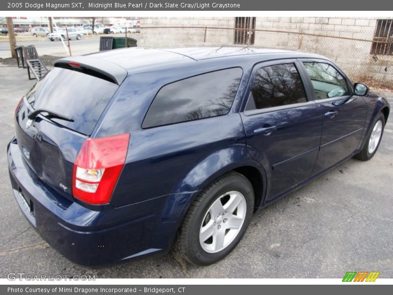 Midnight Blue Pearl / Dark Slate Gray/Light Graystone 2005 Dodge Magnum SXT