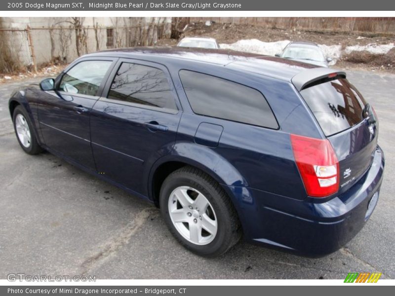 Midnight Blue Pearl / Dark Slate Gray/Light Graystone 2005 Dodge Magnum SXT