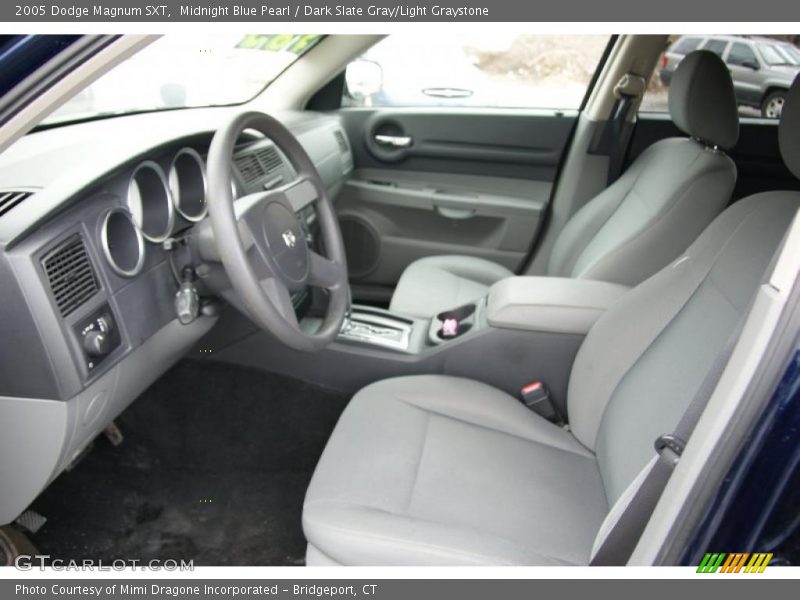 Midnight Blue Pearl / Dark Slate Gray/Light Graystone 2005 Dodge Magnum SXT