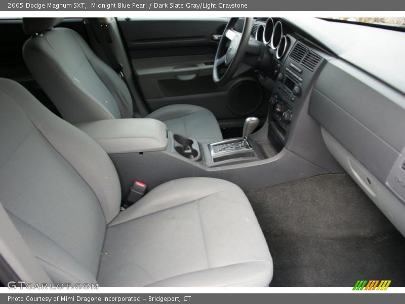 Midnight Blue Pearl / Dark Slate Gray/Light Graystone 2005 Dodge Magnum SXT