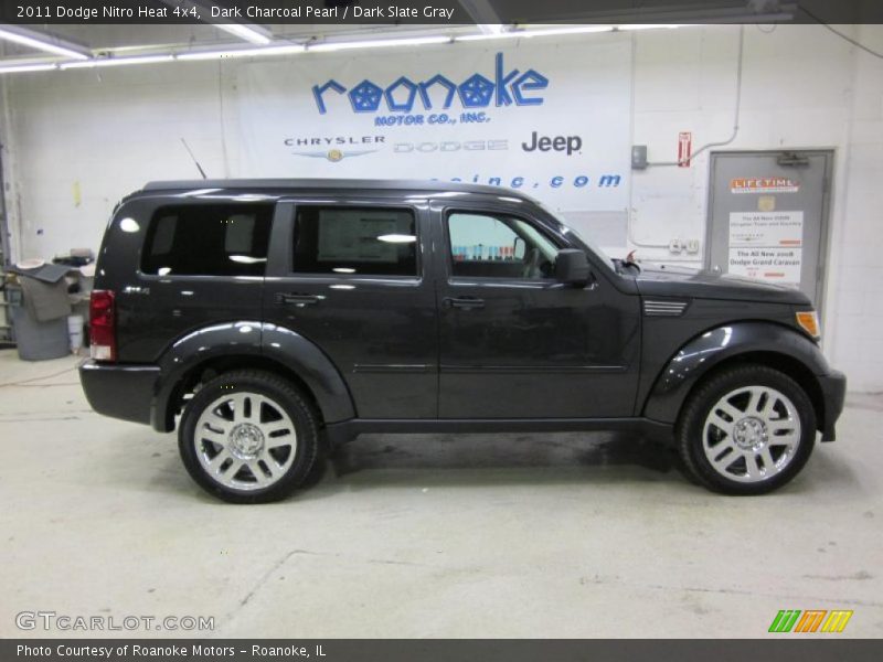Dark Charcoal Pearl / Dark Slate Gray 2011 Dodge Nitro Heat 4x4