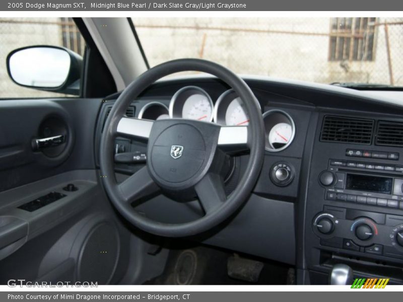 Midnight Blue Pearl / Dark Slate Gray/Light Graystone 2005 Dodge Magnum SXT