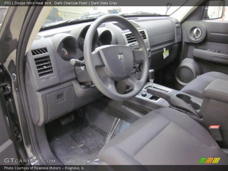Dark Slate Gray Interior - 2011 Nitro Heat 4x4 