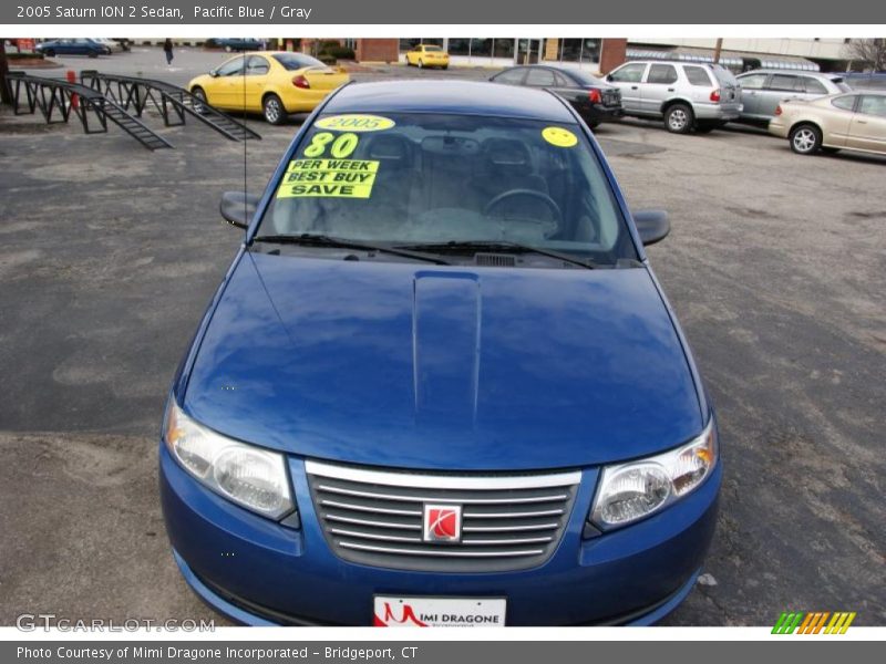 Pacific Blue / Gray 2005 Saturn ION 2 Sedan