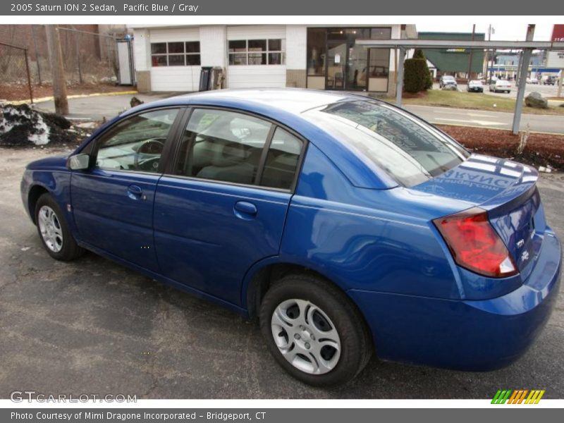Pacific Blue / Gray 2005 Saturn ION 2 Sedan