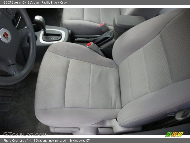 Pacific Blue / Gray 2005 Saturn ION 2 Sedan
