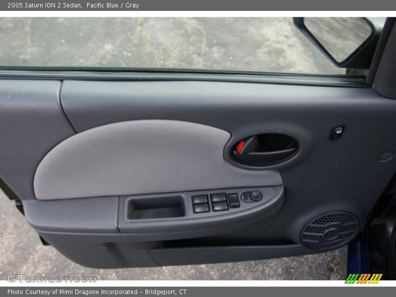 Pacific Blue / Gray 2005 Saturn ION 2 Sedan
