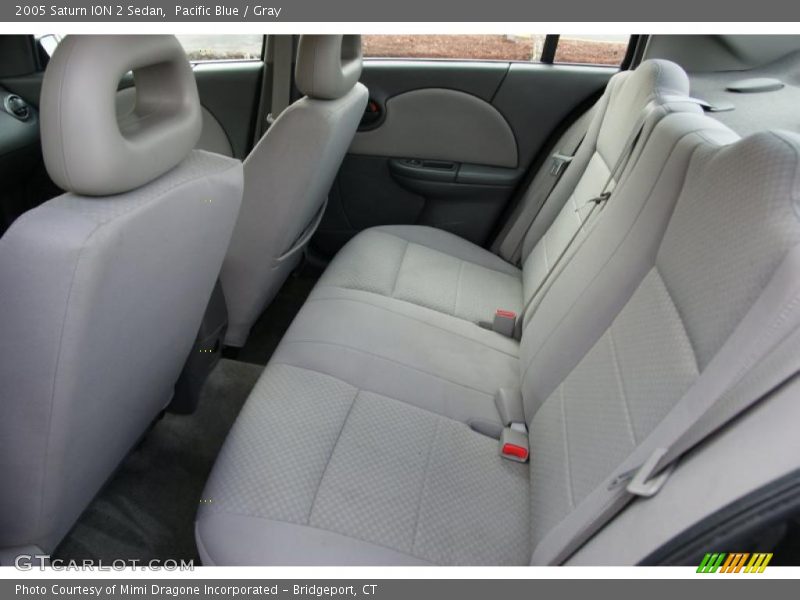 Pacific Blue / Gray 2005 Saturn ION 2 Sedan
