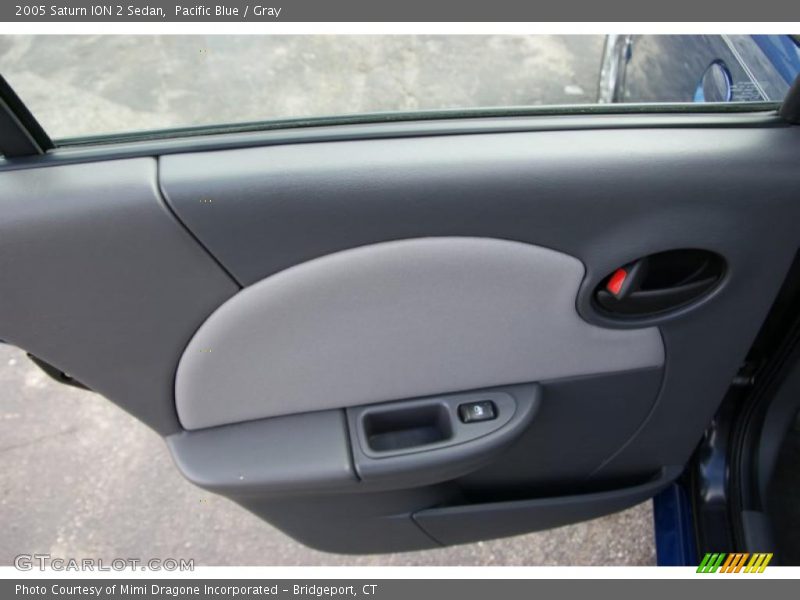 Pacific Blue / Gray 2005 Saturn ION 2 Sedan