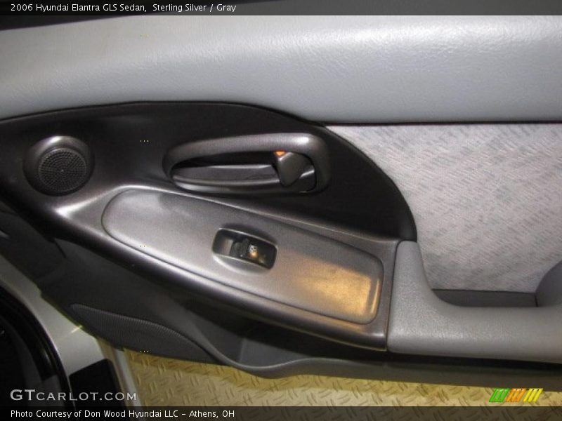 Sterling Silver / Gray 2006 Hyundai Elantra GLS Sedan