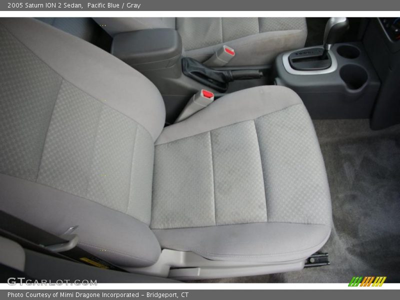 Pacific Blue / Gray 2005 Saturn ION 2 Sedan