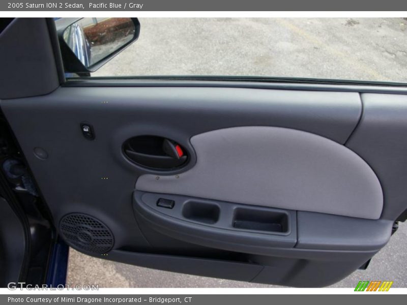 Pacific Blue / Gray 2005 Saturn ION 2 Sedan