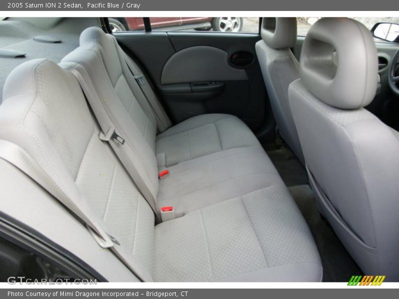 Pacific Blue / Gray 2005 Saturn ION 2 Sedan