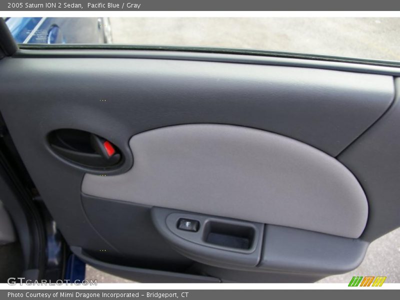 Pacific Blue / Gray 2005 Saturn ION 2 Sedan