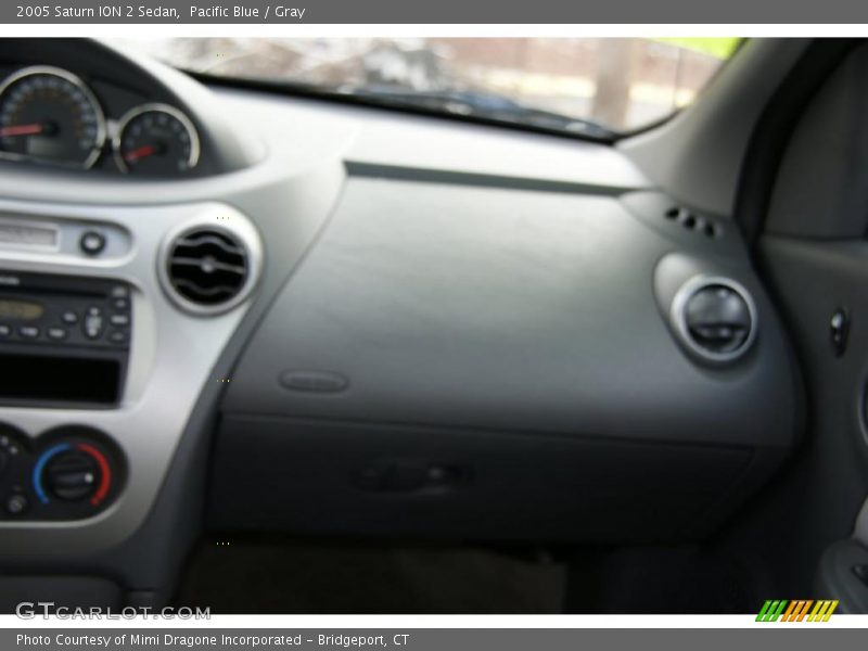 Pacific Blue / Gray 2005 Saturn ION 2 Sedan