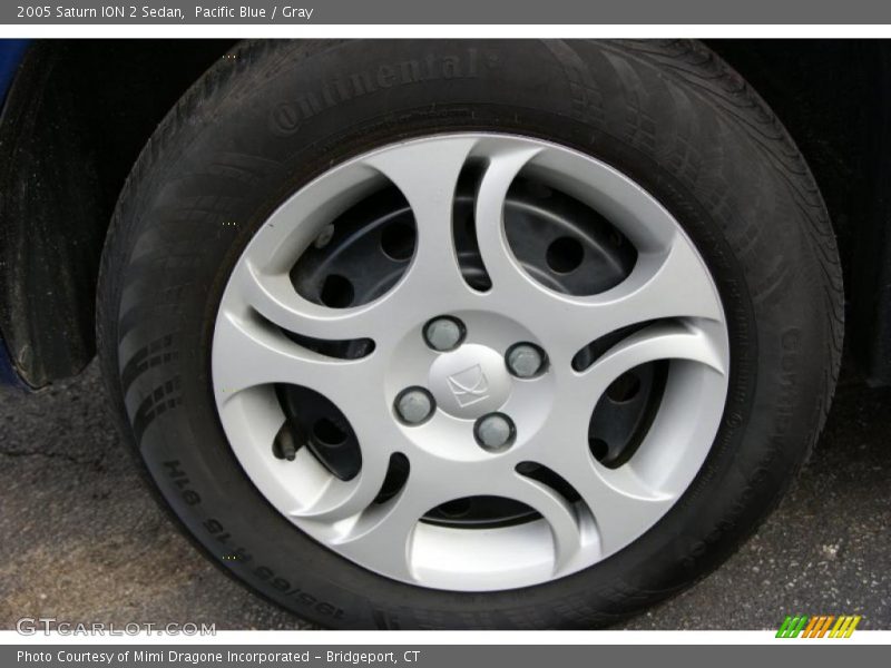 Pacific Blue / Gray 2005 Saturn ION 2 Sedan