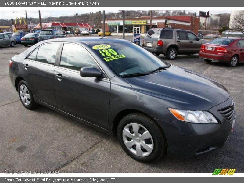 Magnetic Gray Metallic / Ash 2008 Toyota Camry LE