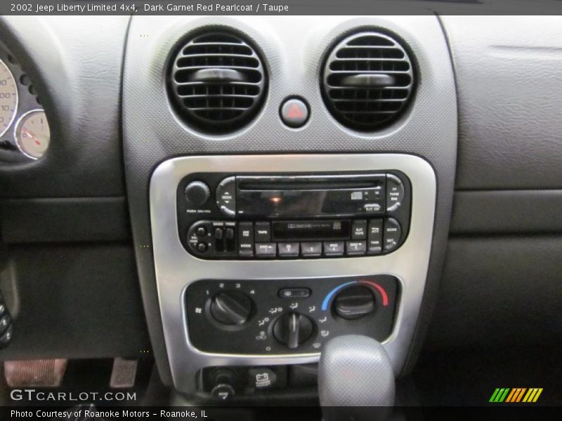 Controls of 2002 Liberty Limited 4x4