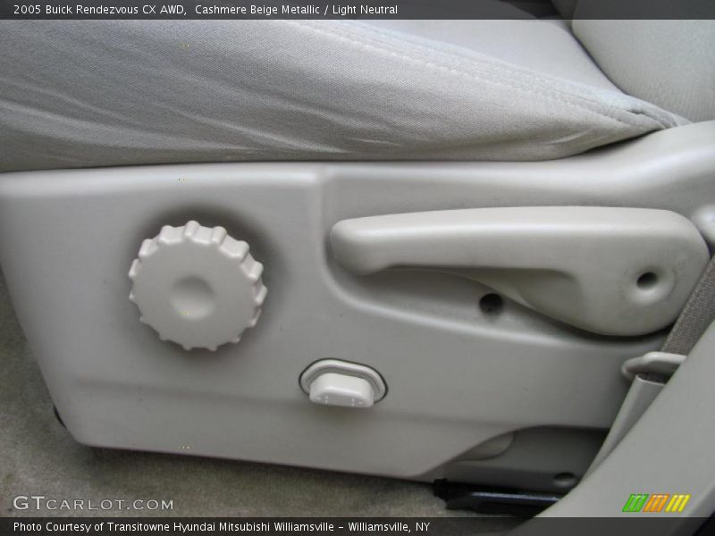 Cashmere Beige Metallic / Light Neutral 2005 Buick Rendezvous CX AWD