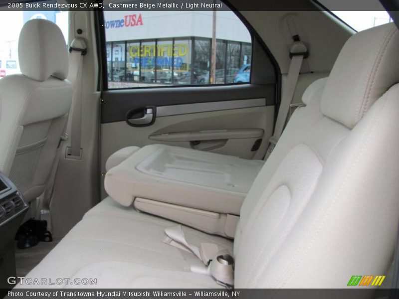 Cashmere Beige Metallic / Light Neutral 2005 Buick Rendezvous CX AWD
