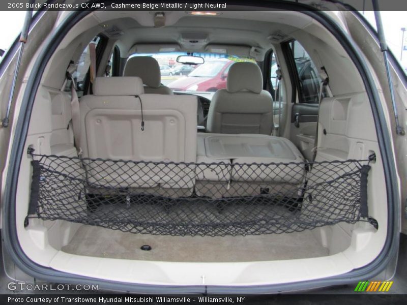 Cashmere Beige Metallic / Light Neutral 2005 Buick Rendezvous CX AWD