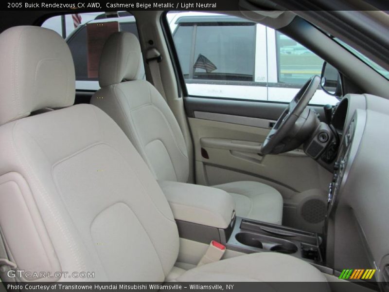 Cashmere Beige Metallic / Light Neutral 2005 Buick Rendezvous CX AWD