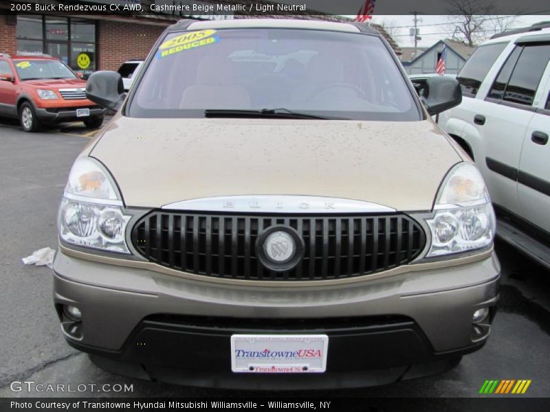 Cashmere Beige Metallic / Light Neutral 2005 Buick Rendezvous CX AWD