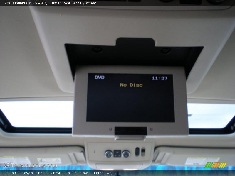 Tuscan Pearl White / Wheat 2008 Infiniti QX 56 4WD