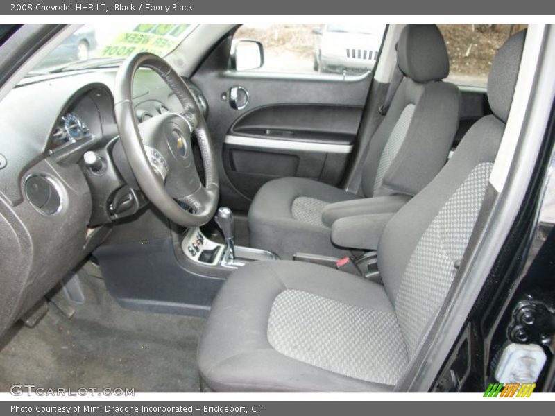  2008 HHR LT Ebony Black Interior