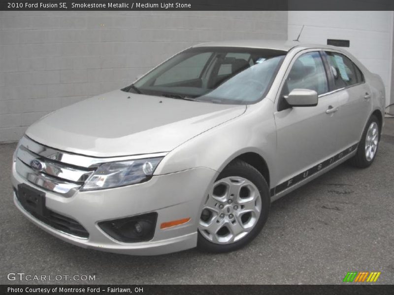 Smokestone Metallic / Medium Light Stone 2010 Ford Fusion SE