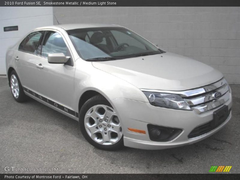 Smokestone Metallic / Medium Light Stone 2010 Ford Fusion SE